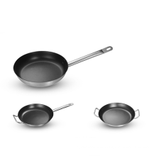 Opening Sale Samples Are Available Special Design Stainless Steel Frying Pan